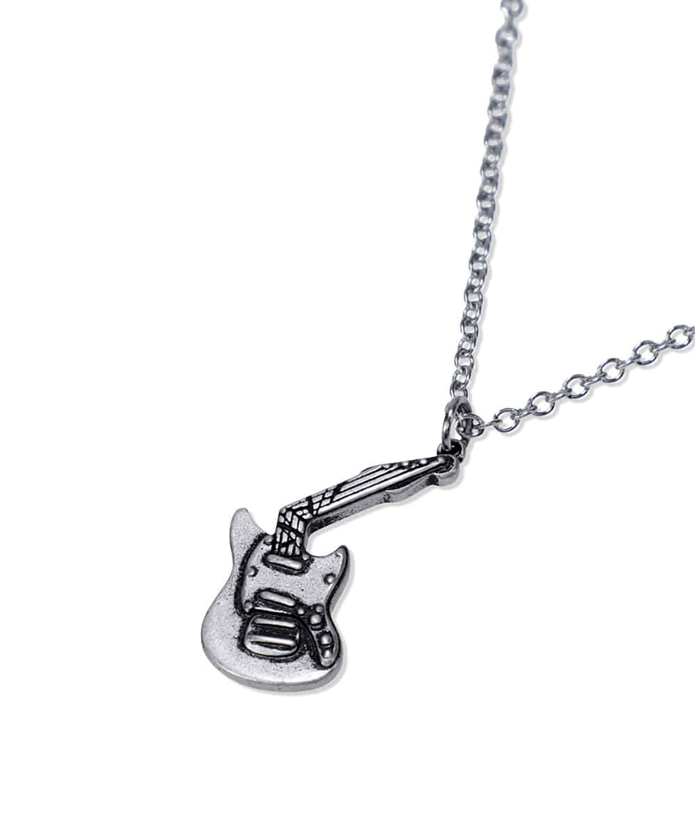 【mahagrid】24FW★ BROKEN GUITAR NECKLACE Shipping Begin 6/24]BROKEN GUITAR NECKLACE [SILVER] - MAHAGRID