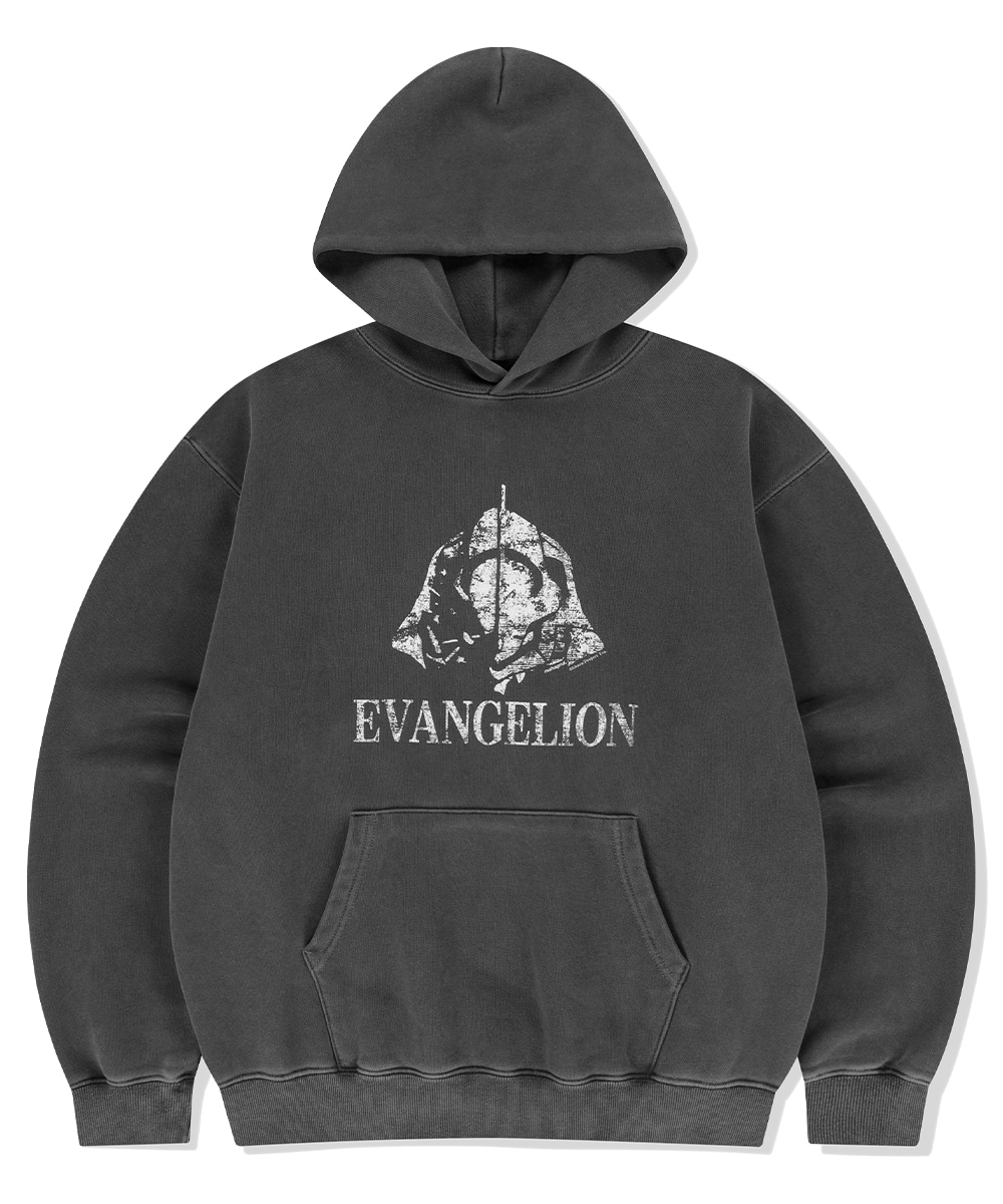 UNIT-01 PIGMENT HOODIE [PURPLE] - MAHAGRID