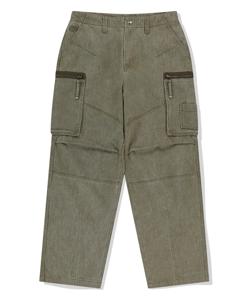 【mahagrid】25SS★ WASHED UTILITY PANT WASHED UTILITY PANT[KHAKI] - MAHAGRID