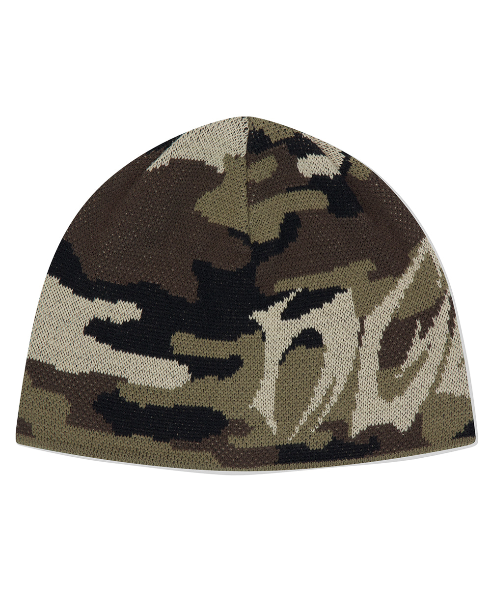 【mahagrid】25SS★ TRIBAL MGD CAMO BEANIE TRIBAL MGD CAMO BEANIE[CHARCOAL] - MAHAGRID
