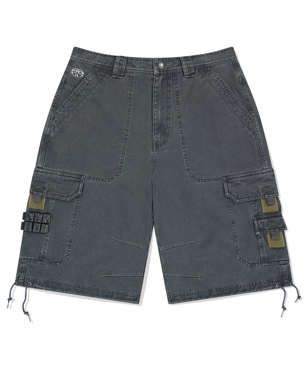 【mahagrid】25SS★ UTILITY CARGO SHORT UTILITY CARGO SHORT[SAGE] - MAHAGRID