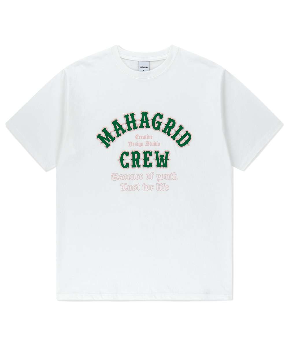【mahagrid】25SS★ MAHAGRID CREW TEE MAHAGRID CREW TEE[BROWN] - MAHAGRID