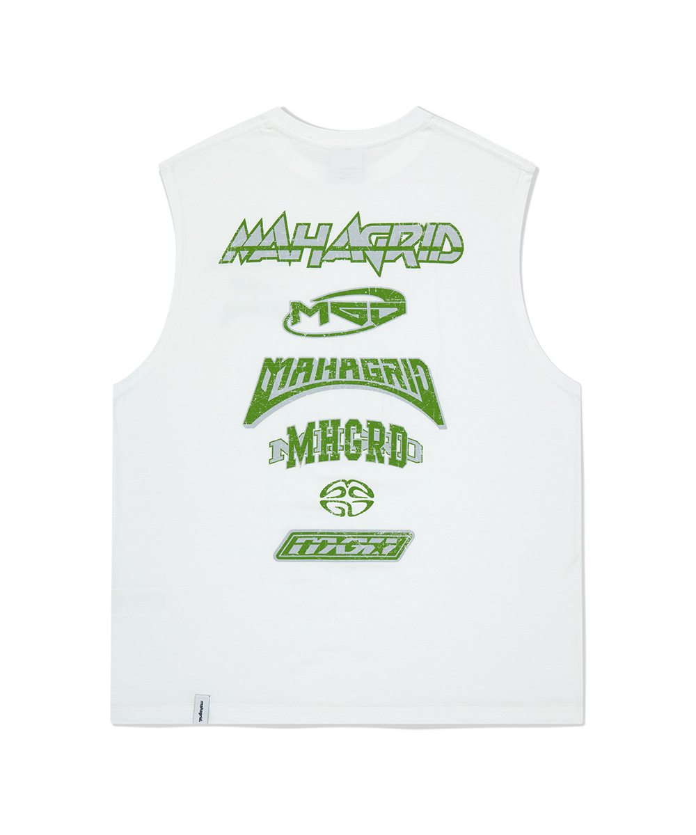 【mahagrid】OL LOGO STRIPED LS TEE GOTHIC ARCH LOGO STRIPED LS TEE - mahagrid | 60% - Asian