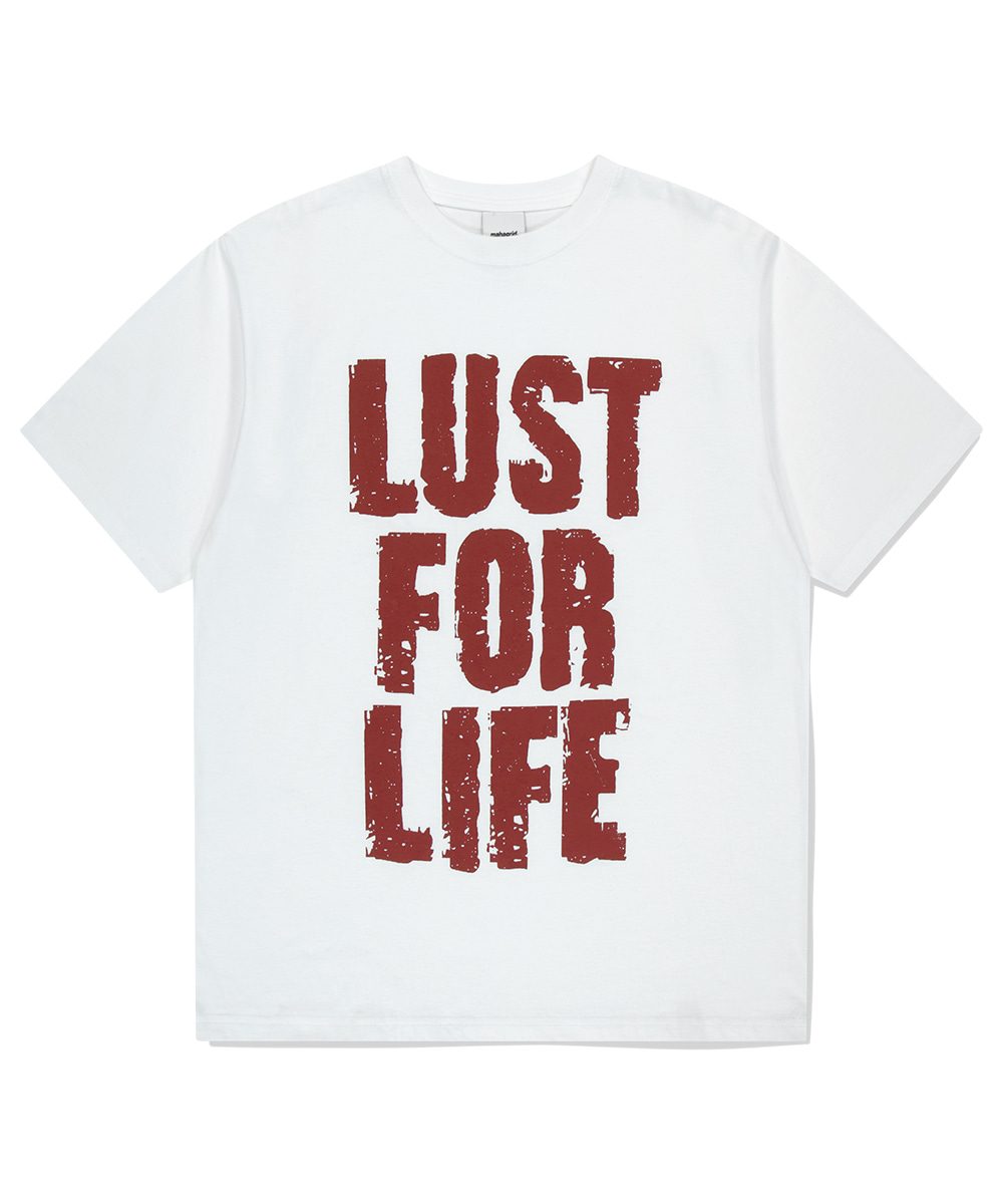 【mahagrid】25SS★ LUST FOR LIFE TEE LUST FOR LIFE TEE[BLACK] - MAHAGRID