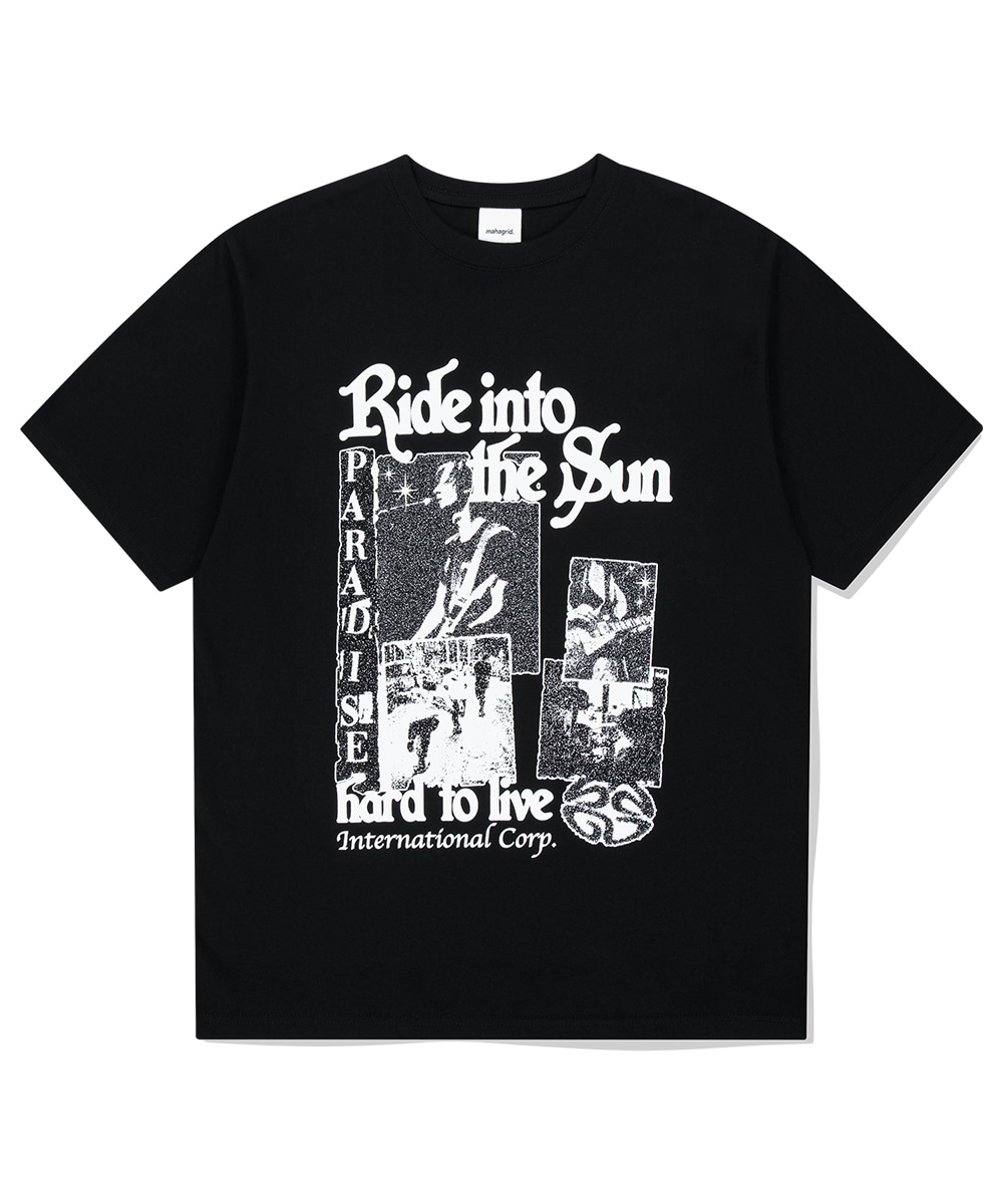 【mahagrid】25SS★ RIDE TEE RIDE TEE[NAVY] - MAHAGRID