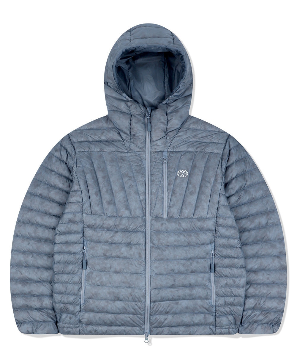 【mahagrid】24FW★ LIGHT HOODED DOWN PUFFER LIGHT HOODED DOWN PUFFER [BLACK] - MAHAGRID