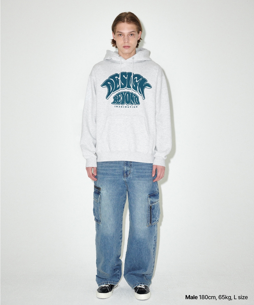 【mahagrid】24FW★ BEYOND HOODIE BEYOND HOODIE [COCOA] - MAHAGRID