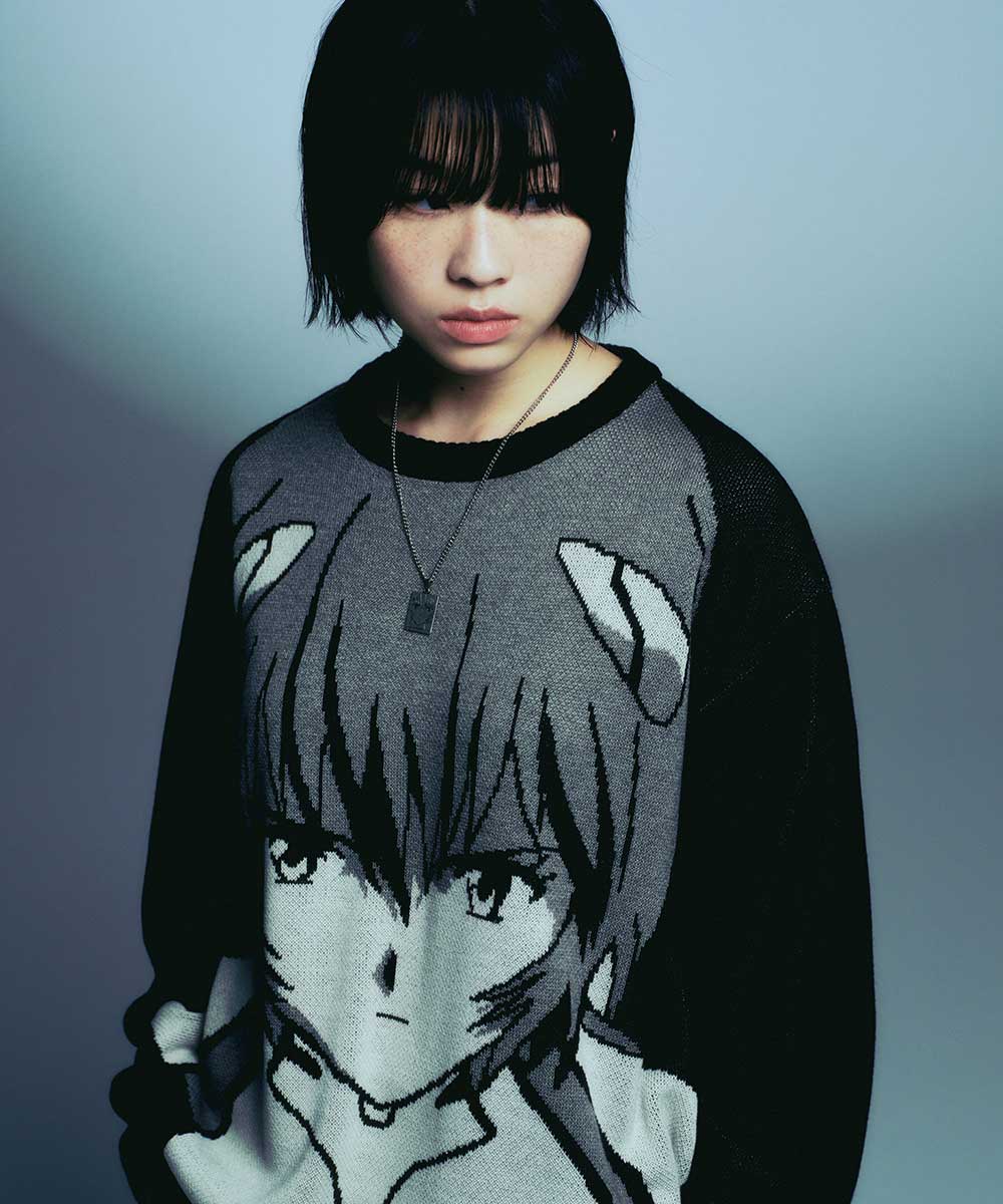 【mahagrid】24FW★ FIREDRAKE KNIT SWEATER FIREDRAKE KNIT SWEATER BROWN] - MAHAGRID
