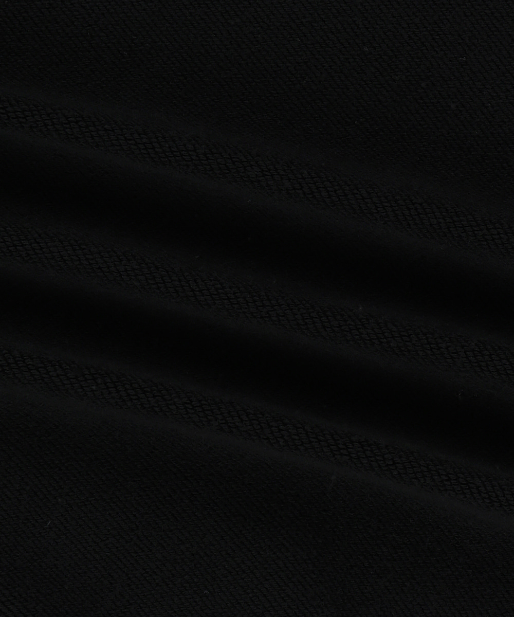 mah CUT OFF APPLIQUE ZIP-UP HOODIE[BLACK] - MAHAGRID