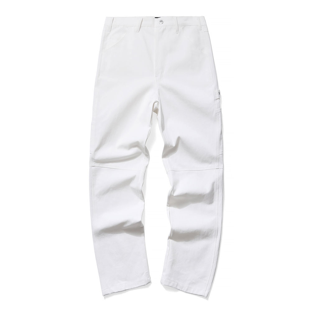 CARPENTER COTTON PANTS[WHITE]