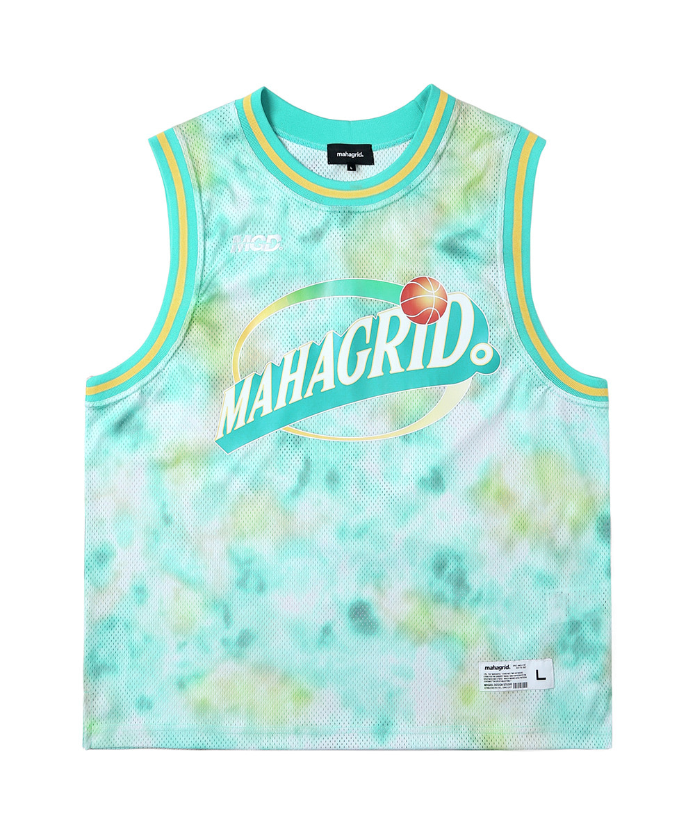 DYED BASKETBALL JERSEY[GREEN]