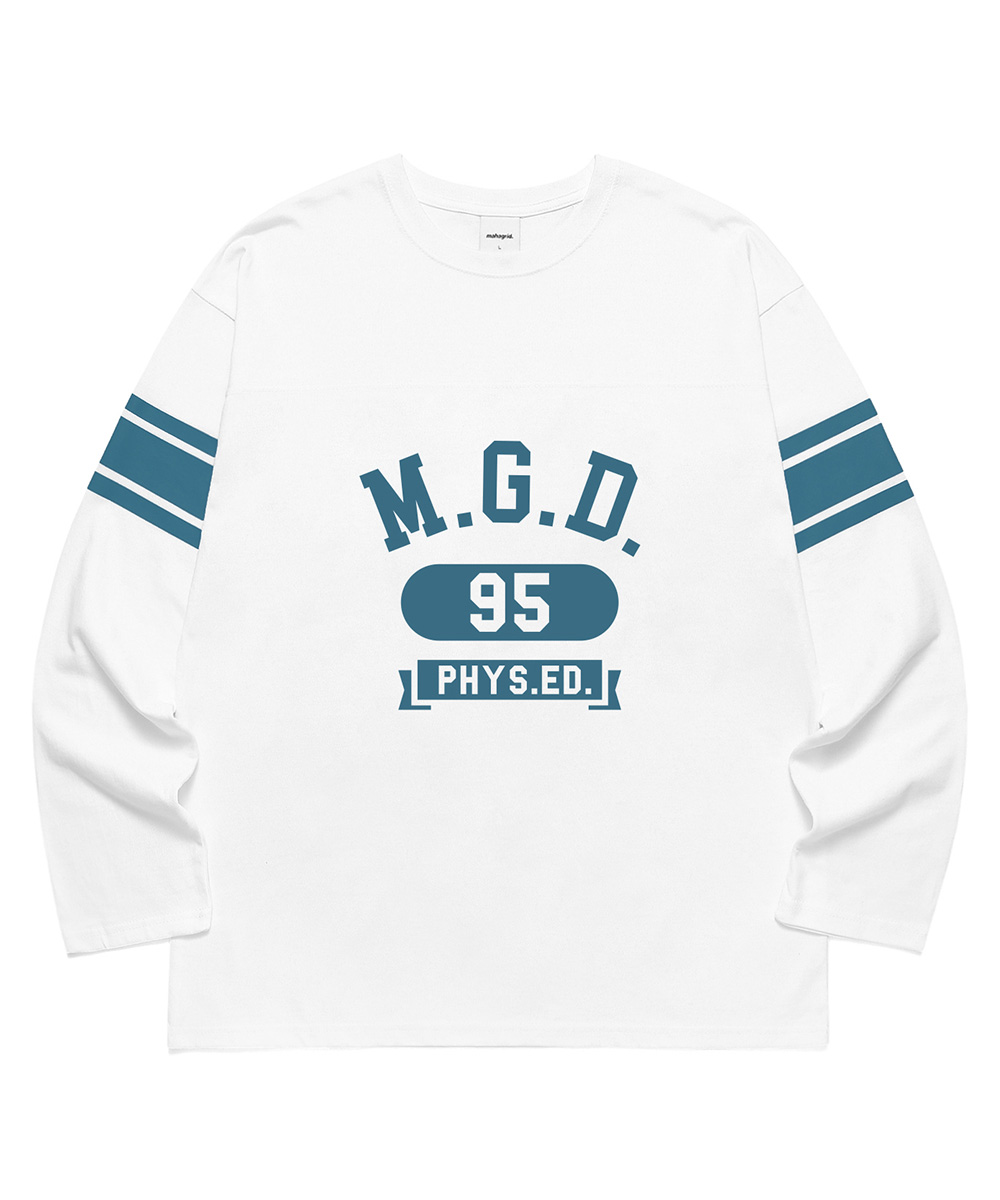 RUGBY LS TEE[WHITE]