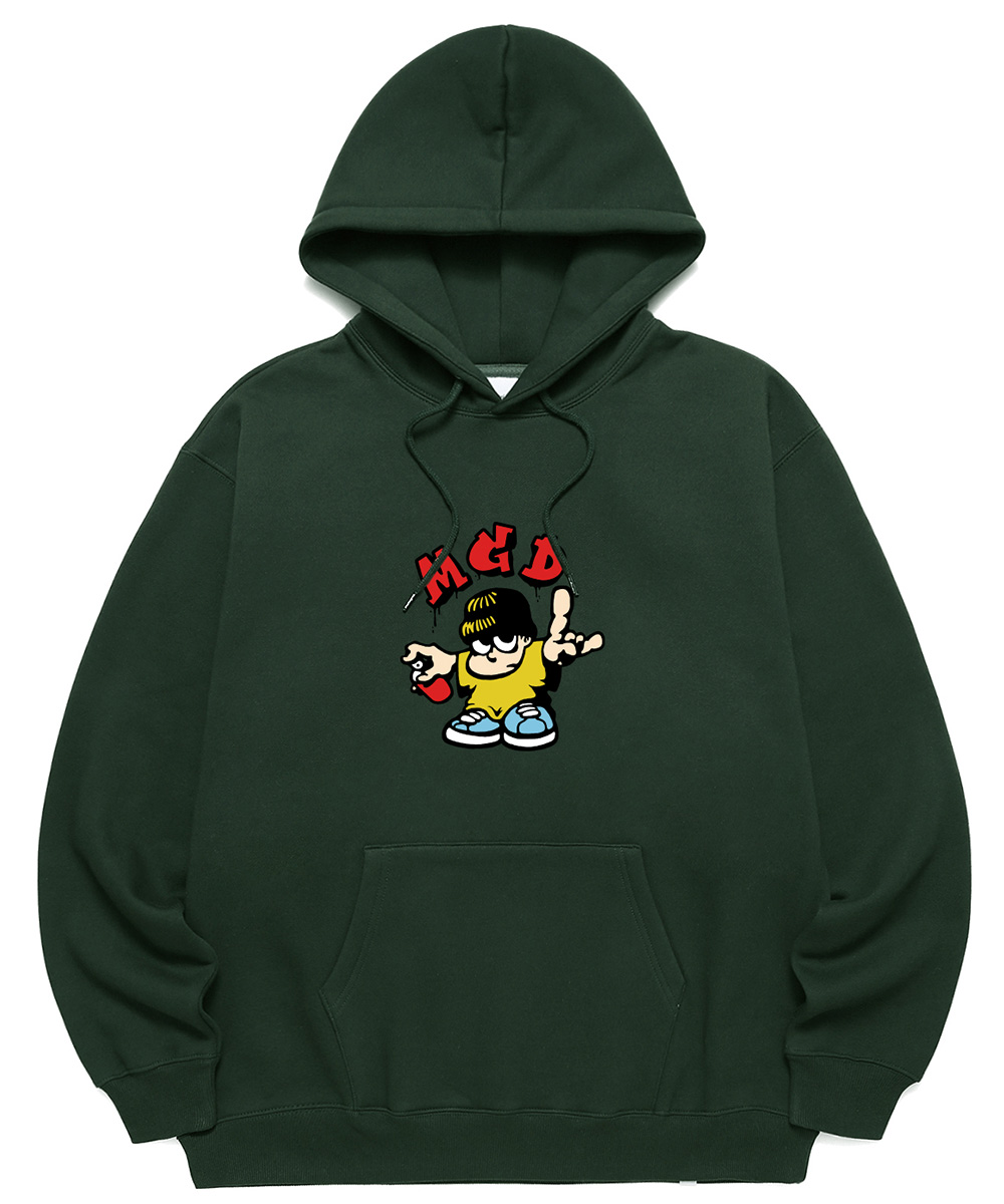 MGD TAG MAN HOODIE[GREEN]