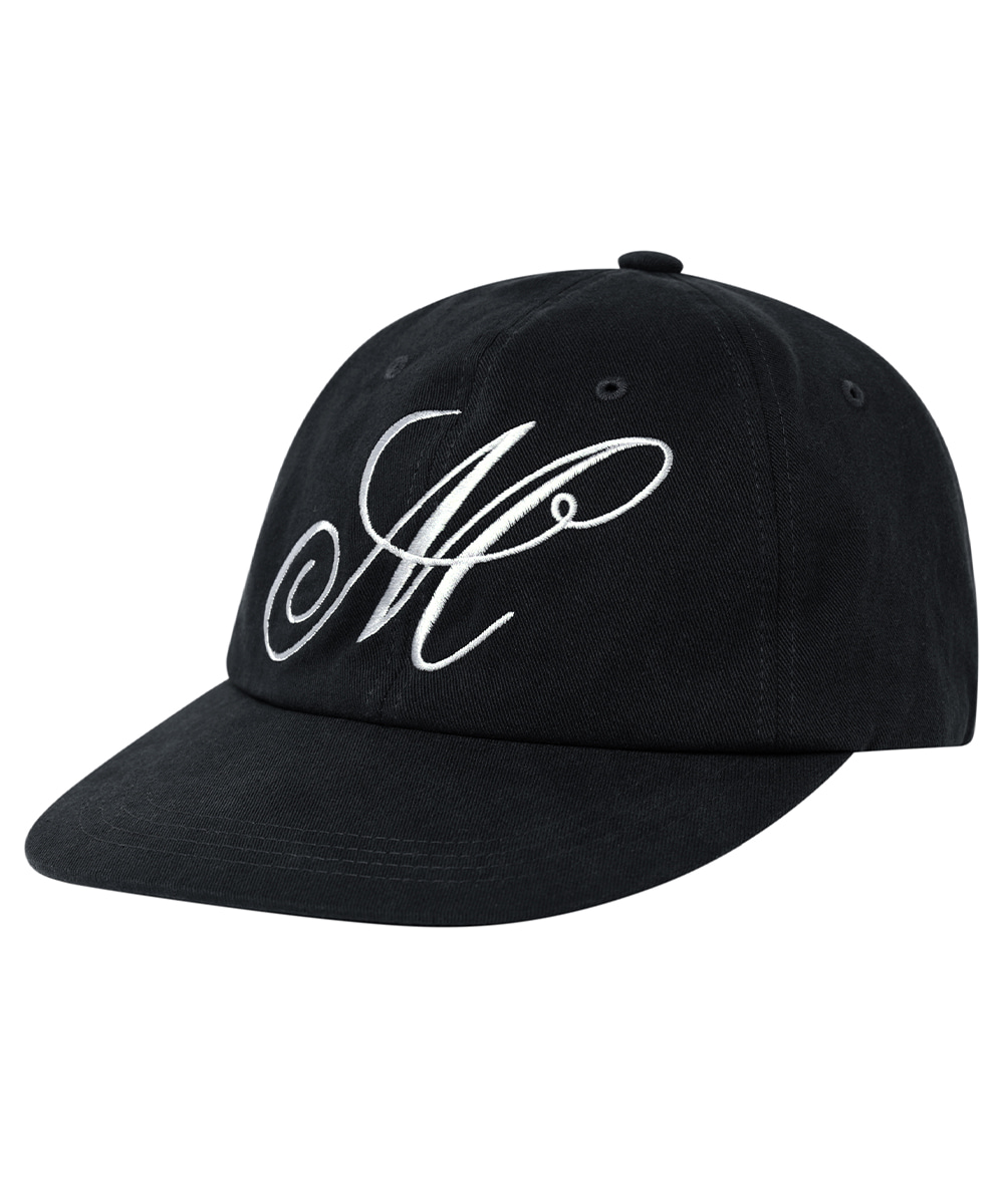 M LOGO BALL CAP[BLACK]