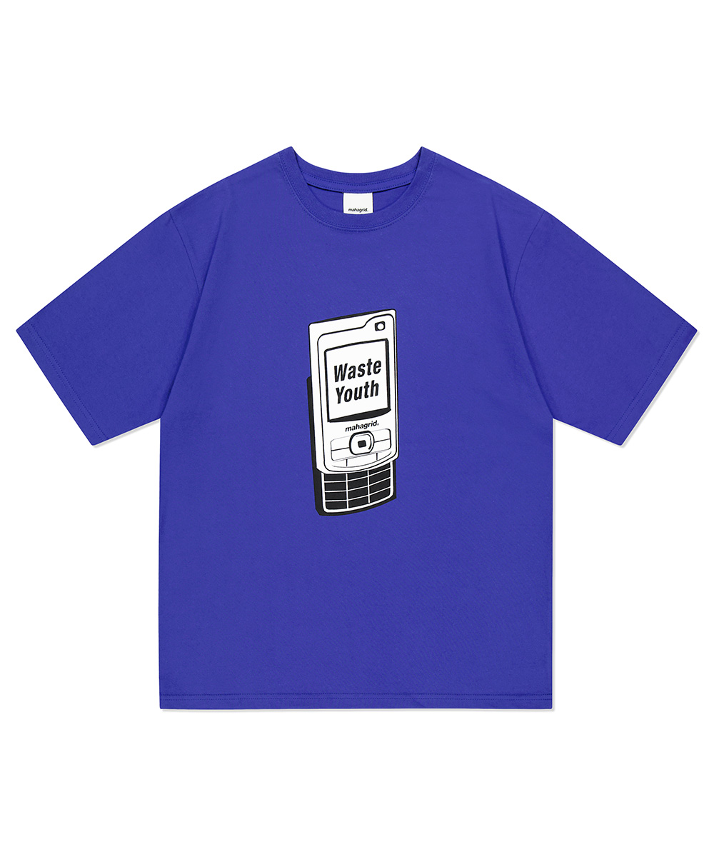 WASTE YOUTH TEE[BLUE]