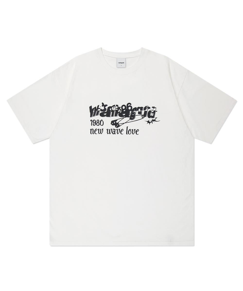 NEW WAVE TEE[WHITE]