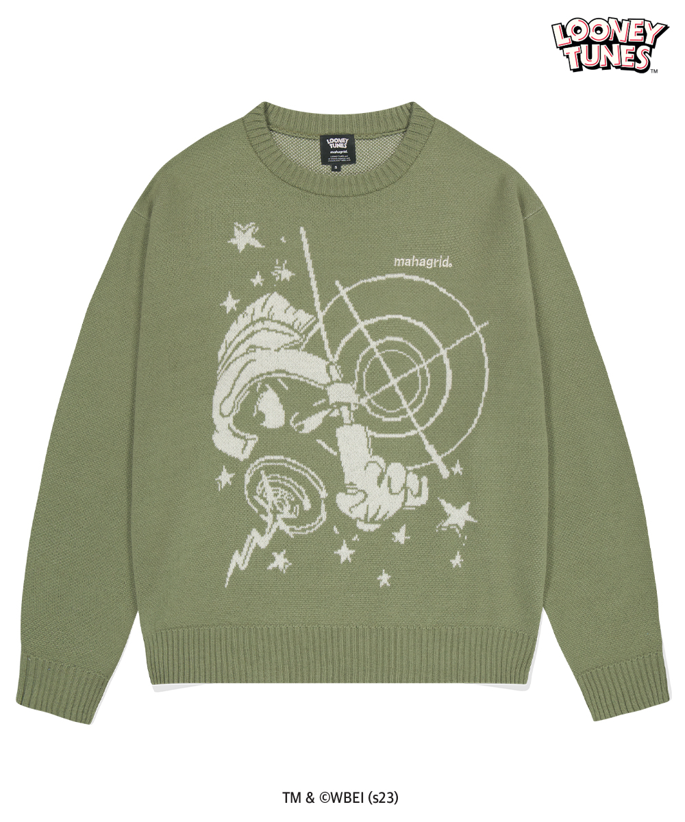 MARVIN KNIT SWEATER[OLIVE]