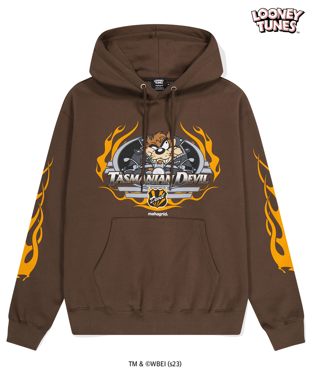 TAZ FLAME HOODIE[BROWN]