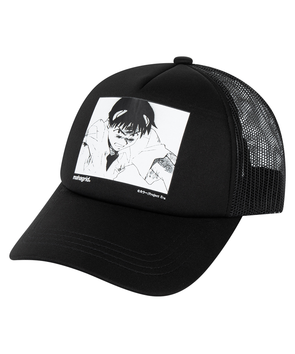 SHINJI MESH CAP[BLACK]