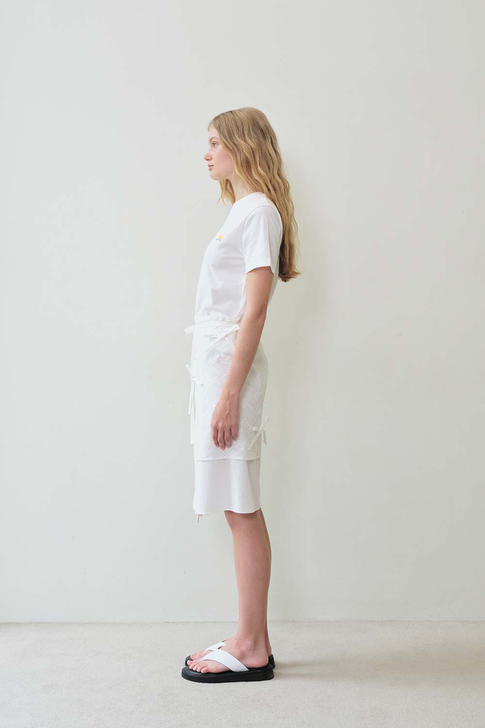 MAISON MARAIS ♥ Ribbon Detailed Wrap Skirt /追跡付 MAISONMARAIS