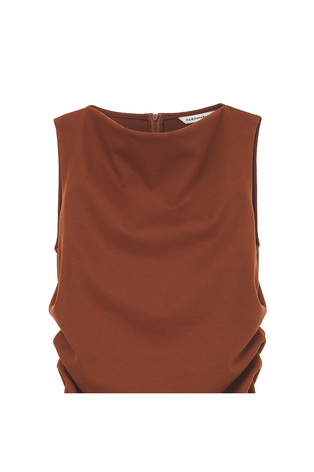 sleeveless brown color image-S1L7
