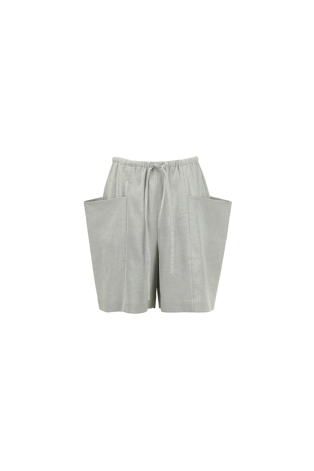 shorts grey color image-S3L9