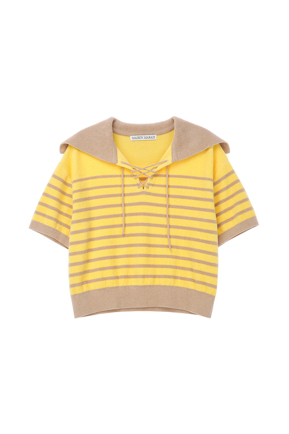 短袖T恤 yellow 彩色图像-S24L11