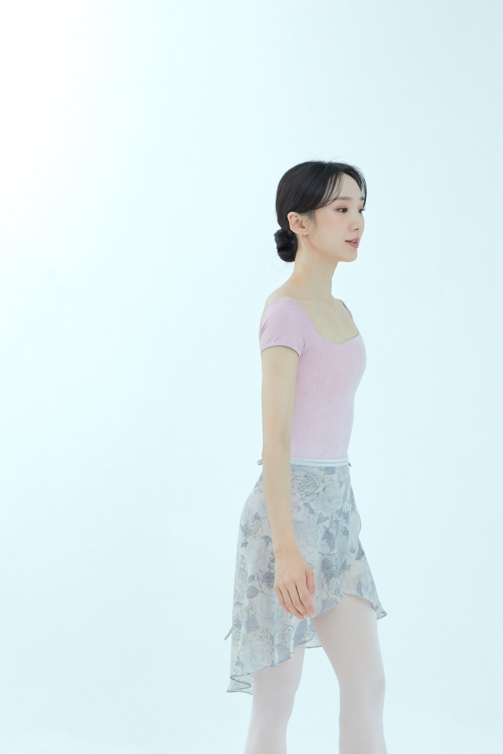 마쥬에 - Ballet wear Majouet (New line) Pattern midi-length Wrap skirt