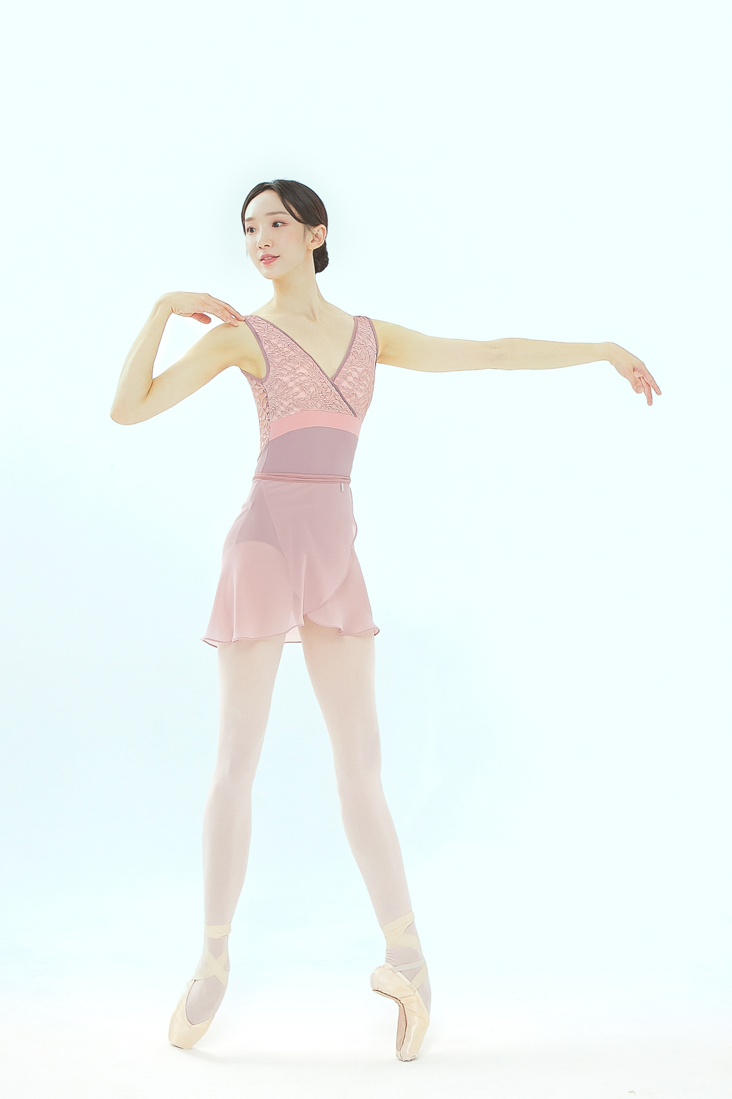 마쥬에 - Ballet wear Majouet [custom]15인치 Slim fit wrap skirt