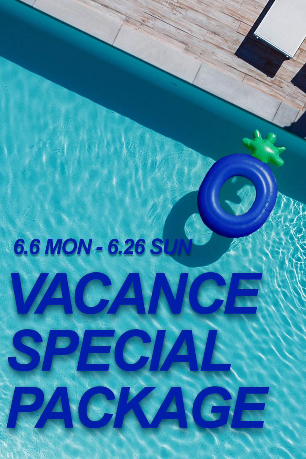 VACANCE BLUE PACKAGE