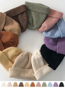 (wool100%)デイリーウールニット帽💛66girls💛