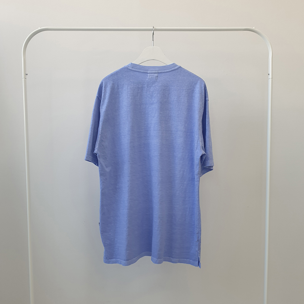 반팔 티셔츠 블루 색상 이미지-S1L47