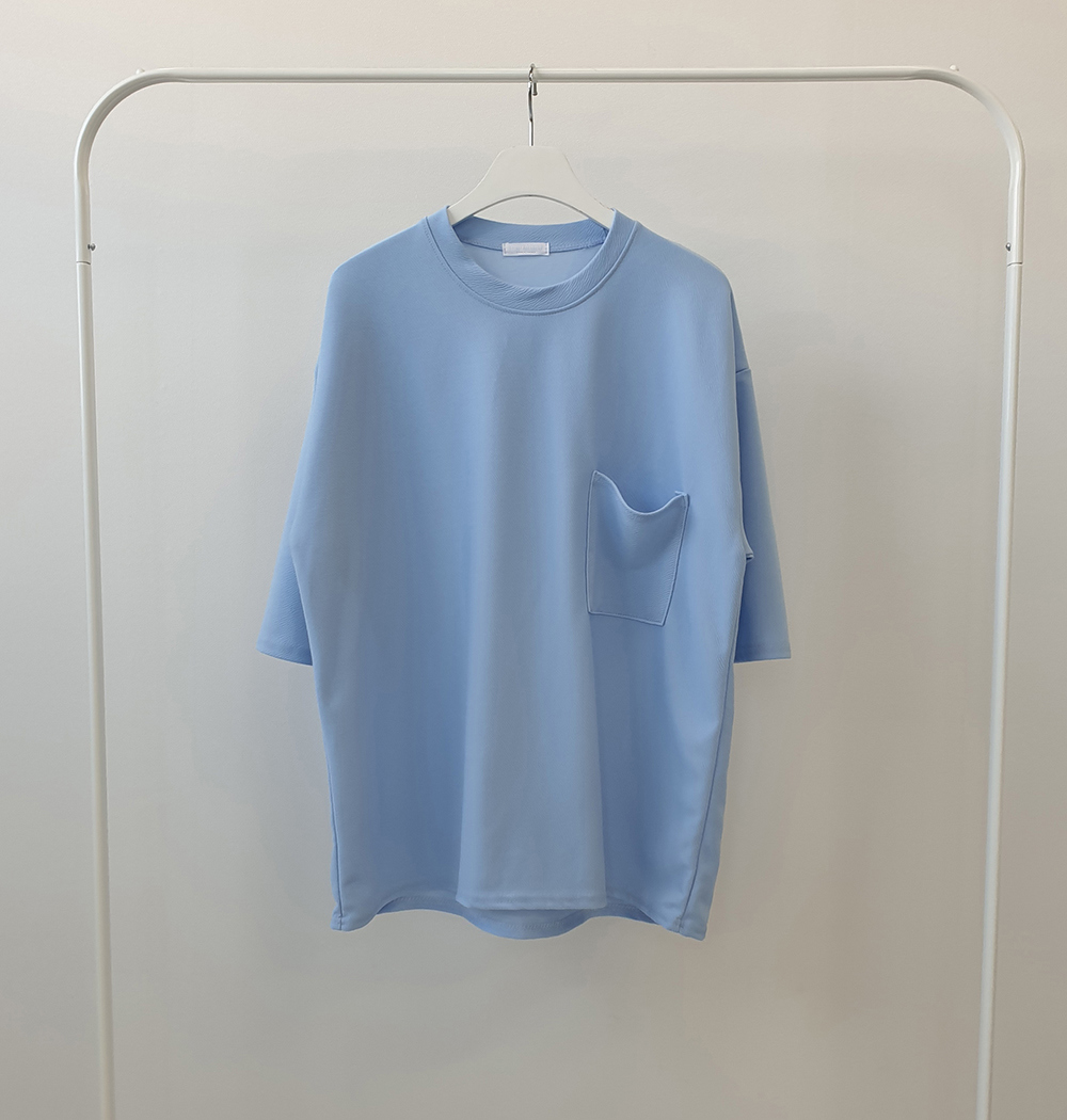 반팔 티셔츠 차콜 색상 이미지-S1L52