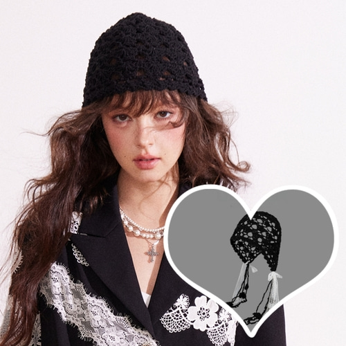 La mode MAQI ラモードマキ | ボヘミアンレースサマーターバンハット