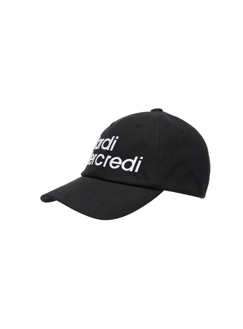 CAP MARDI_BLACK WHITE - MARDI MERCREDI CAP MARDI_BLACK WHITE - MARDI MERCREDI