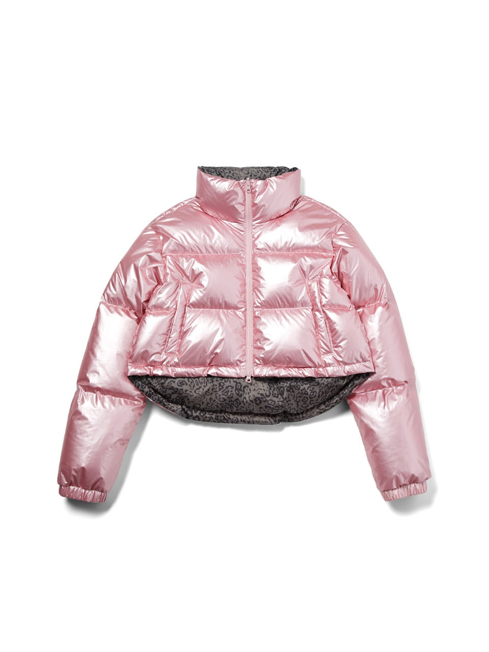 ●Mardi Mercredi●CROPPED DOWN JACKET REVERSIBLE_KHAKI ☆MARDI MERCREDI☆CROPPED DOWN JACKET REVERSIBLE_KHAKI