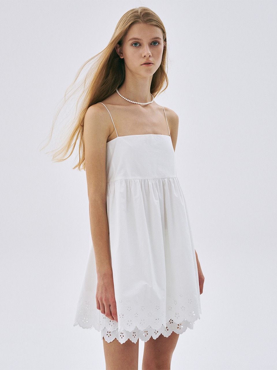 ★MARDI MERCREDI★KNIT SLIP DRESS 01.ROSE DRESS - MARDI MERCREDI