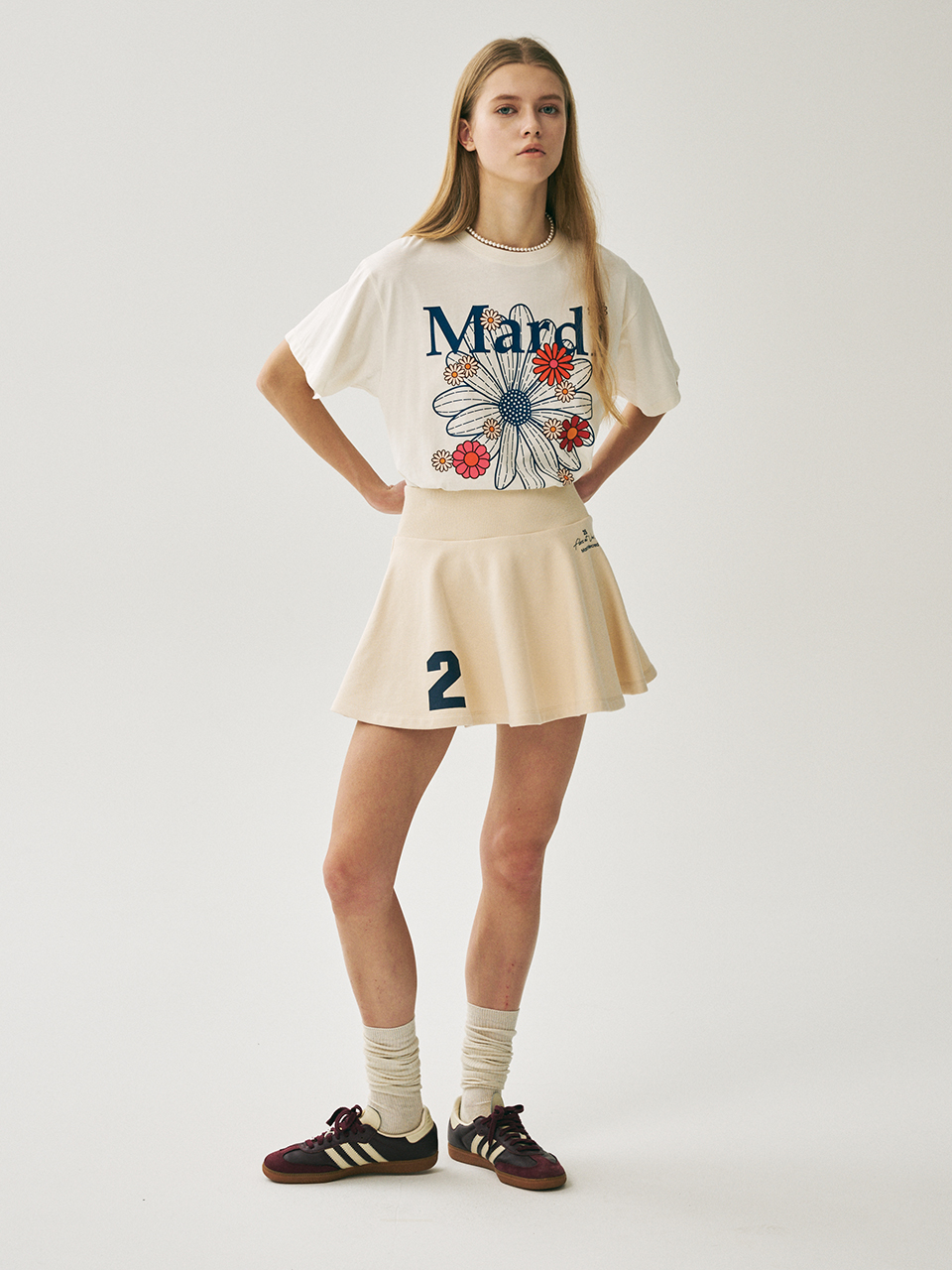 Mardi Mercredi マルディメクルディ スカート