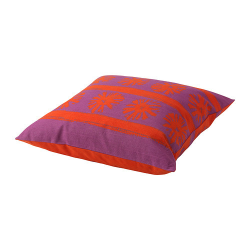 [이케아] LAPPLJUNG Cushion Cover (Red-Lilac, 50x50cm) 102.308.64 - 마켓비