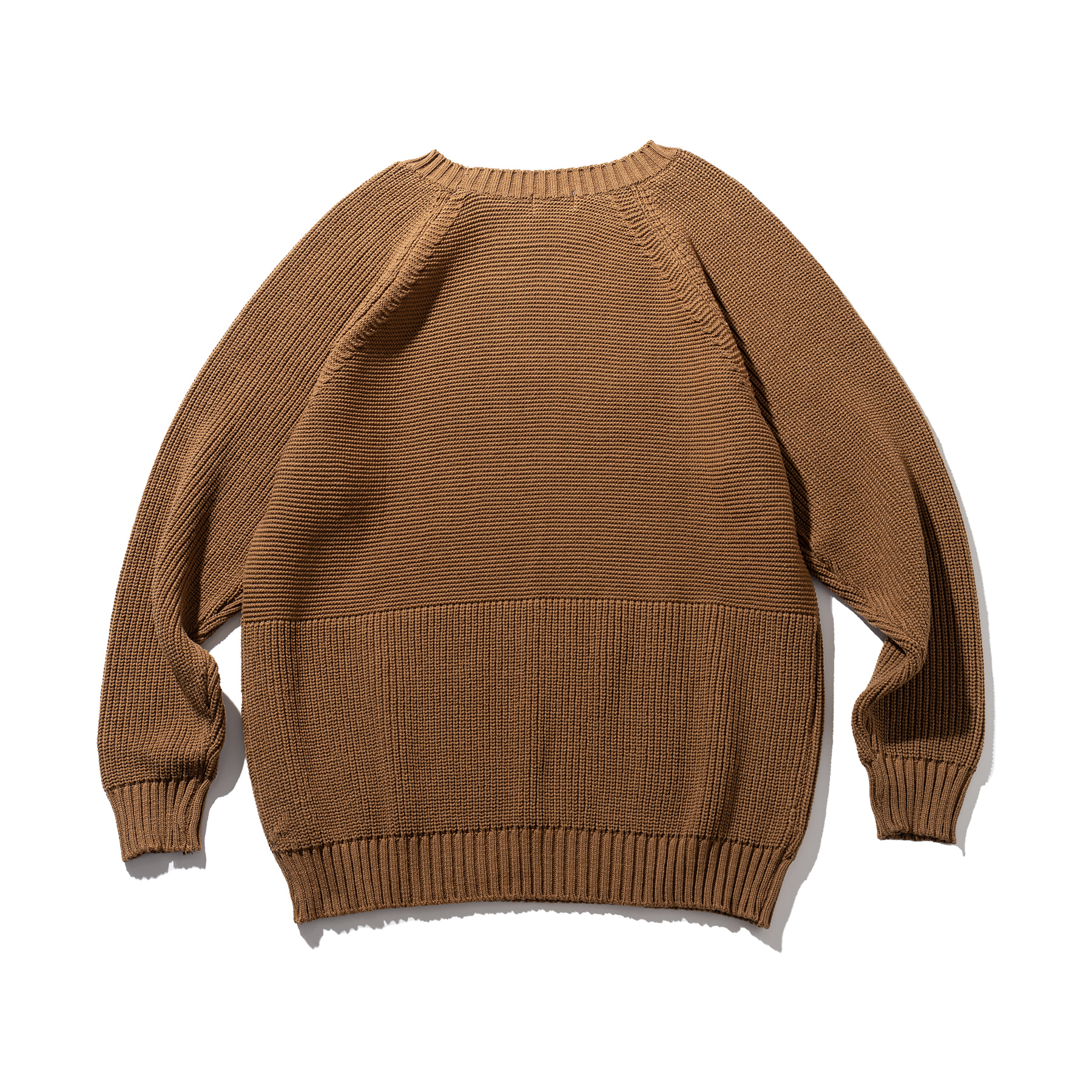 HALF INCISION OVERSIZED KNIT MFTNT002-BR