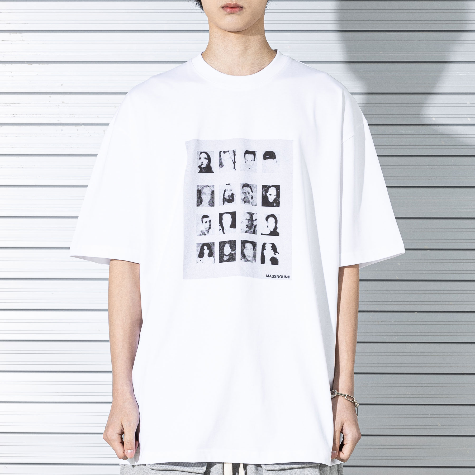 MONO GALLERY OVERSIZED T-SHIRTS MSTTS003-WT