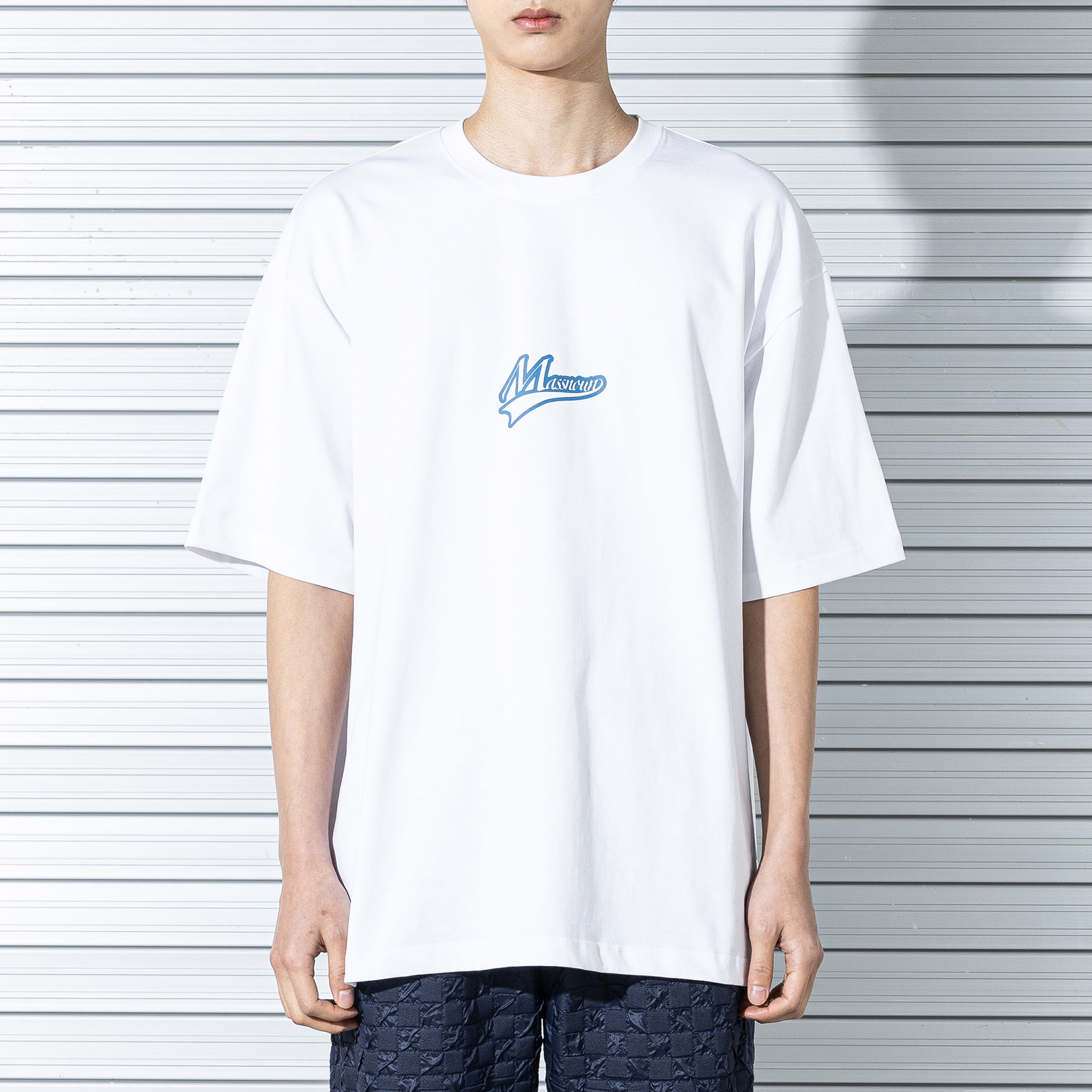 ATHLETIC OVERSIZED T-SHIRTS MSTTS014-WT