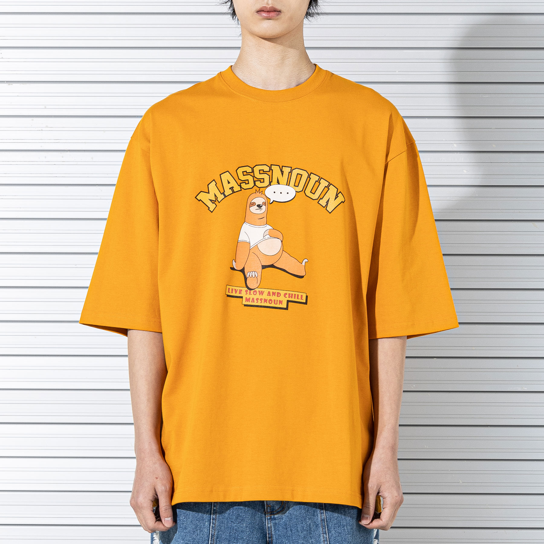 RELAX SLOTH OVERSIZED T-SHIRTS MSTTS011-MS