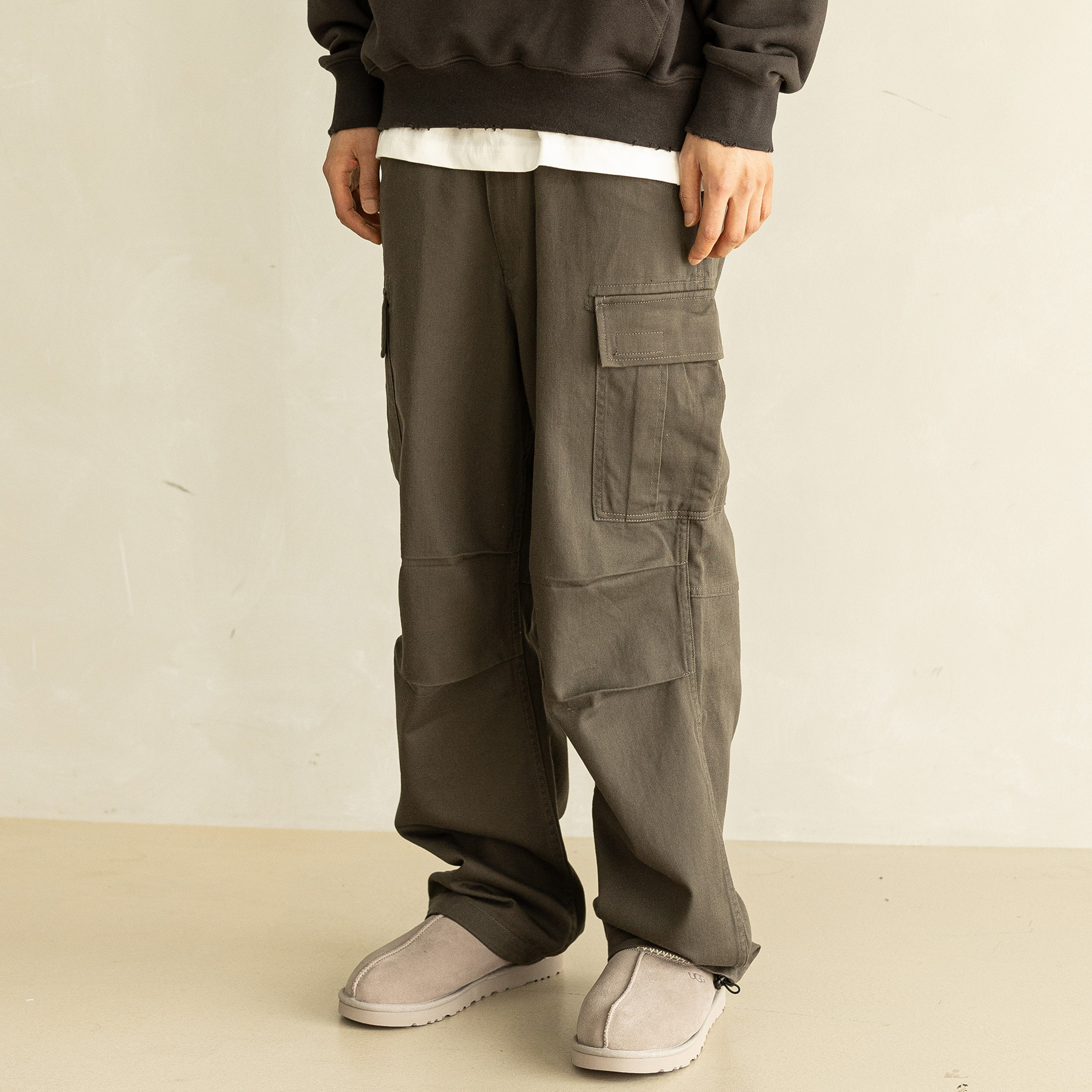 M51 STRING CARGO PANTS MFHCP003-DG