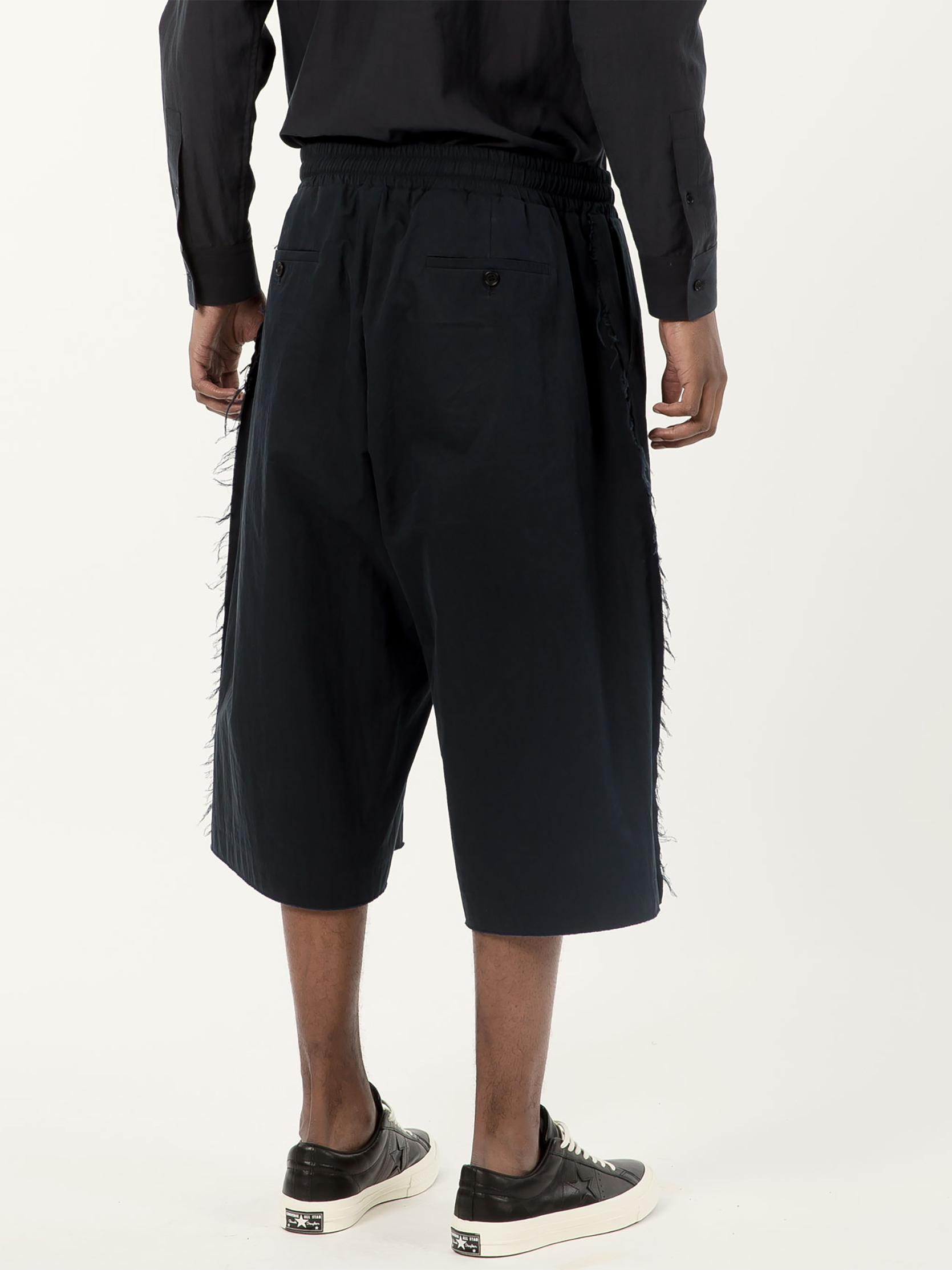 Navy New Wide Trousers