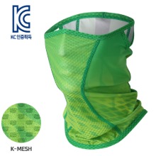 [MASK SR1-GREEN LANTERN]통기성 좋은 기능성 K-메쉬 마스크, 그린 랜턴벌레와 자외선으로 부터 얼굴을 보호하는자전거/등산/낚시/레저 등 스포츠마스크
