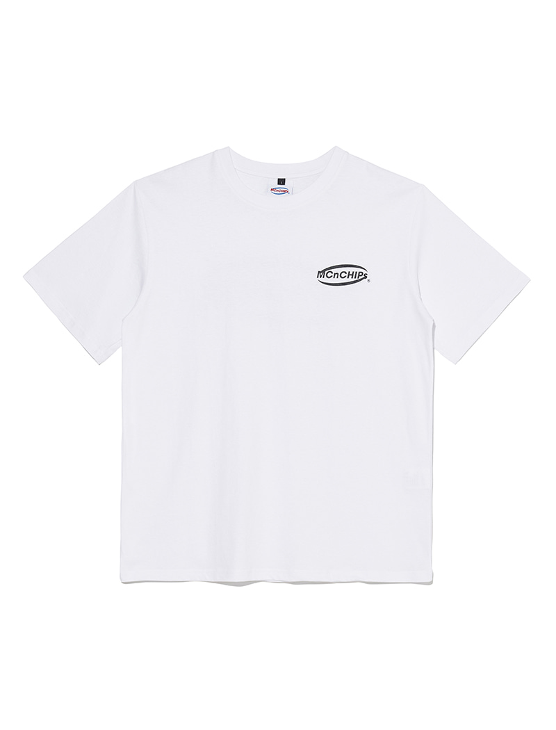 OG LINE-M LOGO T-shirt [white]