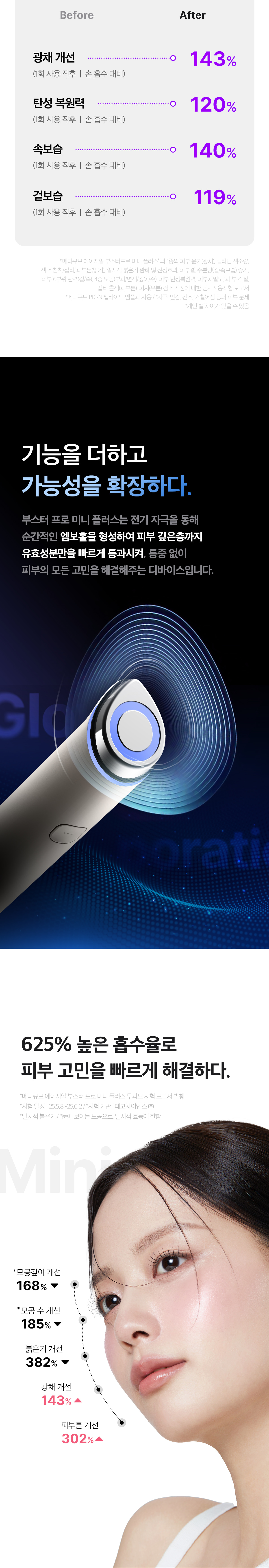 medicube AGE-R Booster Pro Mini Plus Pink