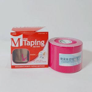 모션테이핑 3NS스포츠 테이프 5cm  1BOX (6Roll ) - 핑크
