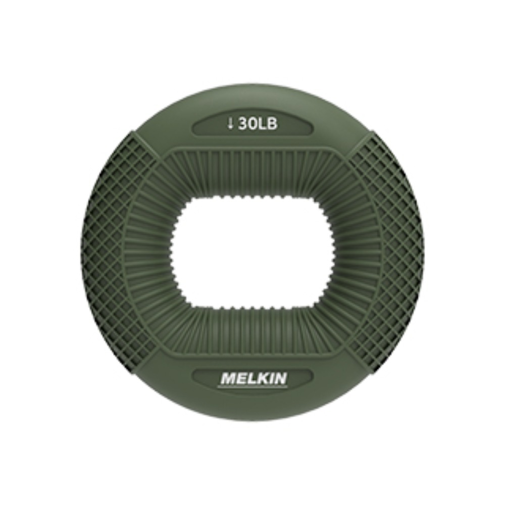 멜킨 실리콘 강도조절 투웨이 악력기 히든카키(30LB-50LB)